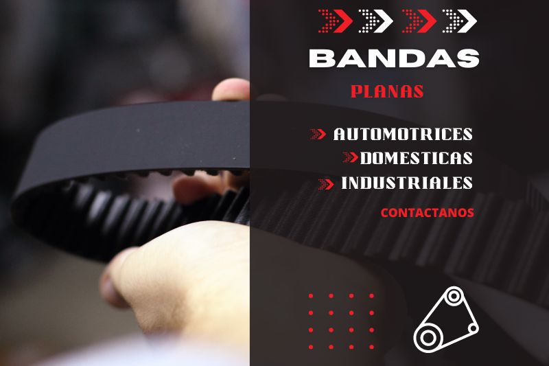 Bandas Planas E industriales- Bandas planas