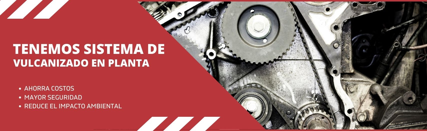Sistema de vulcanizado - Bandas Planes e industriales
